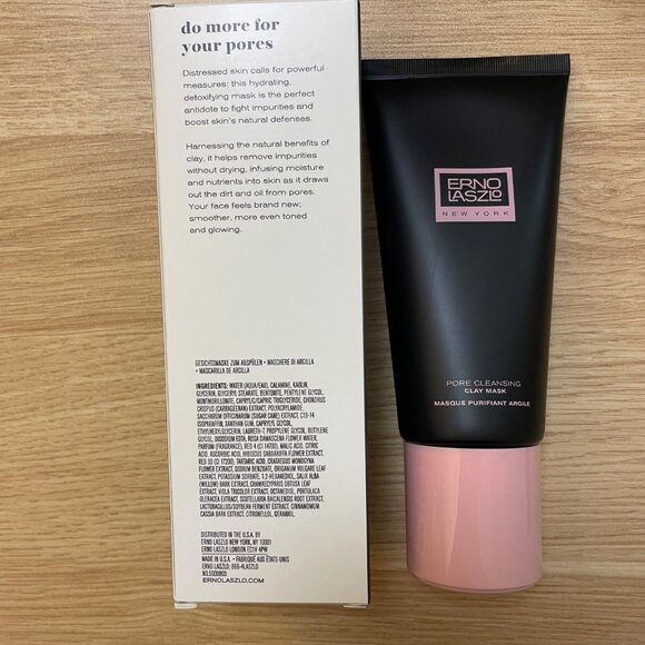 Erno Laszlo Pore Cleansing Clay Mask Facial Exfoliate and Detox Full Size - Picture 3 of 13